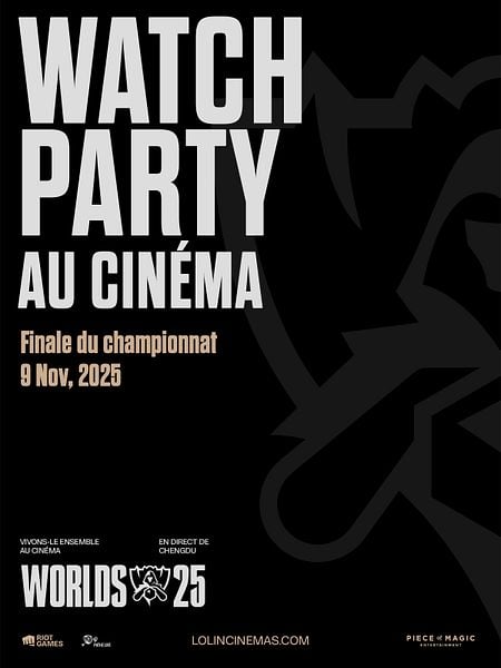 League Of Legends Worlds25 - Finals In Cinema