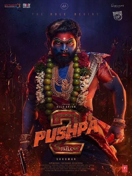 Affiche du film Pushpa: The Rule - Part 2