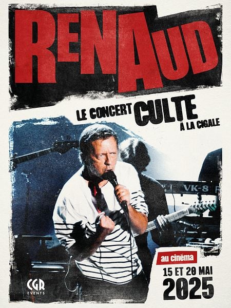 Renaud, le concert culte à La Cigale