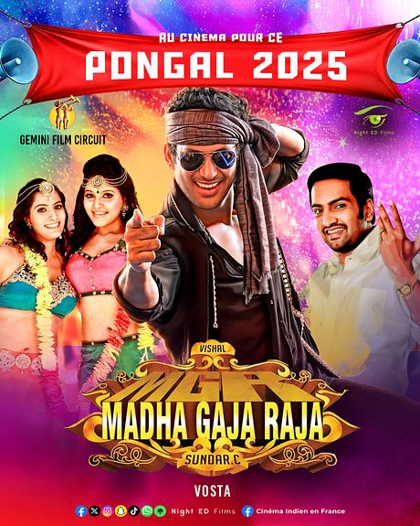Affiche du film Madha Gaja Raja