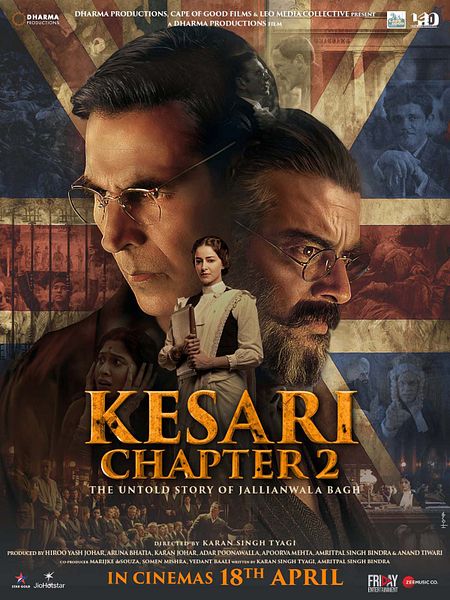 Affiche du film Kesari Chapter 2: The Untold Story of Jallianwala Bagh
