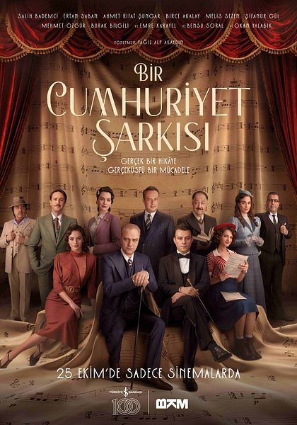 Affiche du film Bir Cumhuriyet Şarkısı