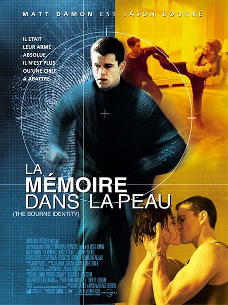 Affiche du film La mémoire dans la peau