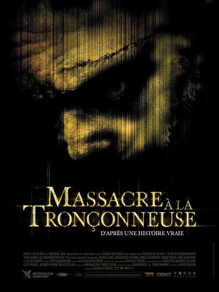 Affiche du film Massacre à la tronçonneuse