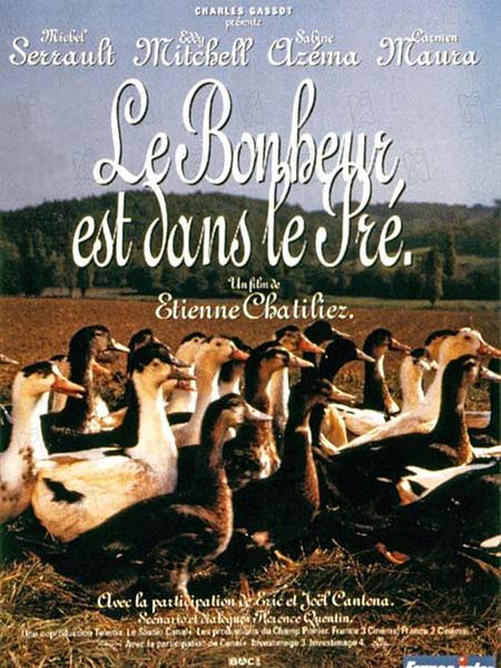 Affiche du film Le bonheur est dans le pré