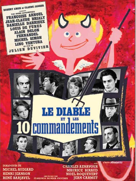 Affiche du film Le Diable et les dix Commandements