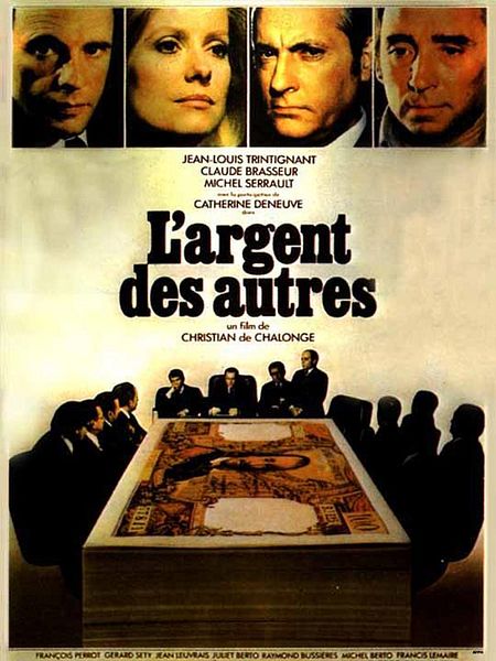 Affiche du film L'Argent des autres