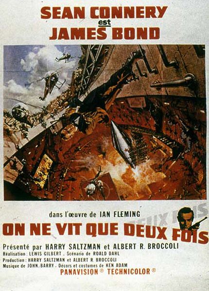 Affiche du film On ne vit que deux fois