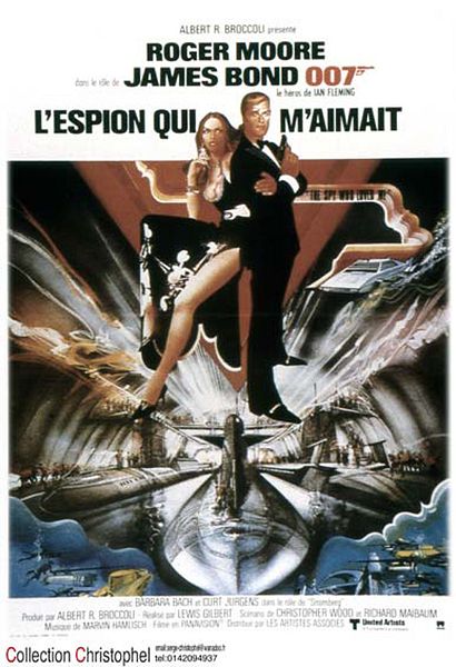 Affiche du film L'espion qui m'aimait