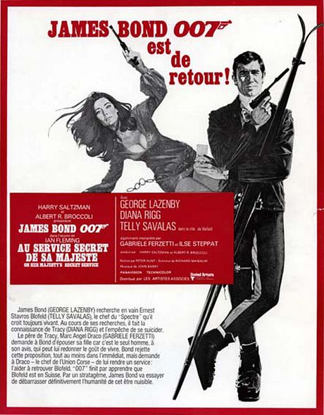 Affiche du film Au service secret de sa Majesté