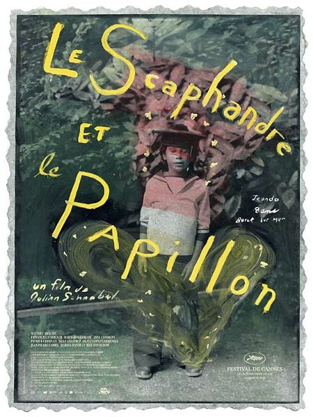 Affiche du film Le scaphandre et le papillon