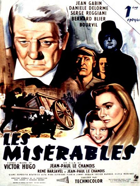Affiche du film Les Miserables
