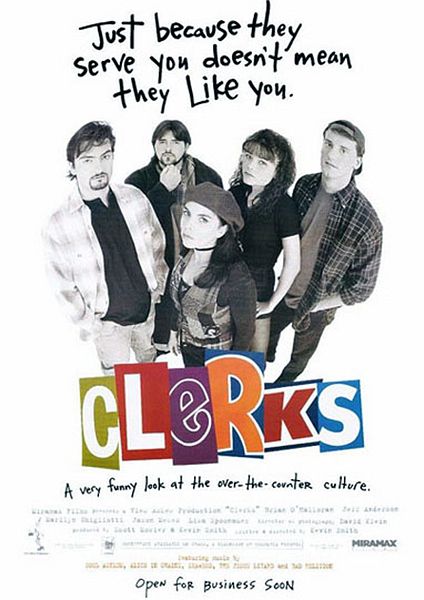 Affiche du film Clerks, les employés modèles
