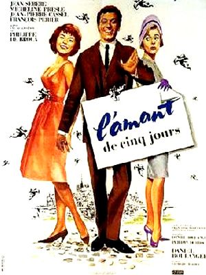 Affiche du film L'amant de cinq jours