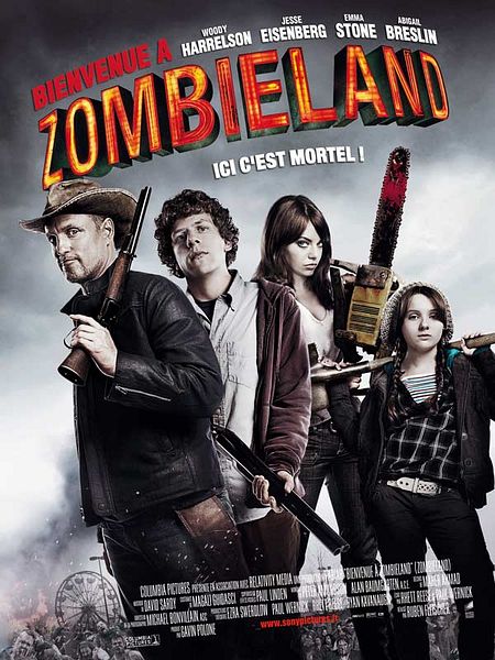 Affiche du film Bienvenue à Zombieland