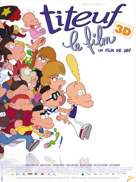 Affiche du film Titeuf, le film (3D)