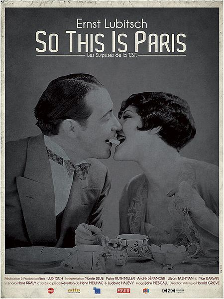 Affiche du film So this is Paris