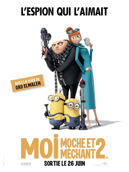Affiche du film Moi, moche et méchant 2
