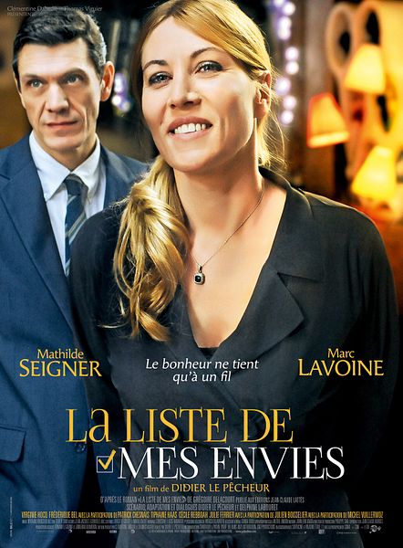 Affiche du film La liste de mes envies