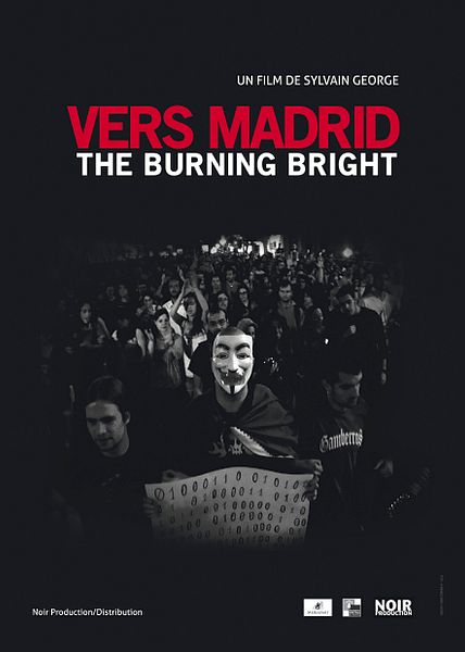 Affiche du film Vers Madrid - The Burning Bright