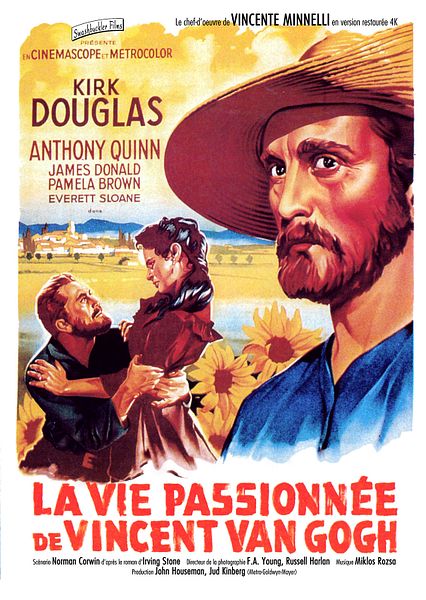 Affiche du film La Vie passionnée de Vincent Van Gogh
