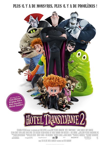 Affiche du film Hôtel Transylvanie 2
