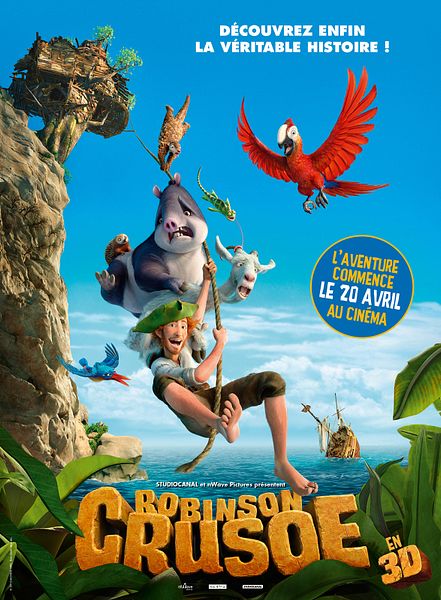 Affiche du film Robinson Crusoe