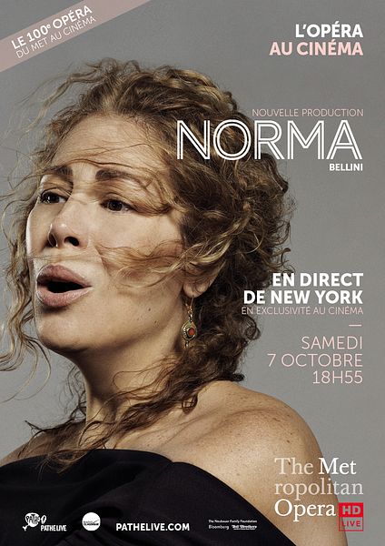 Affiche du film Norma (Met-Pathé Live)