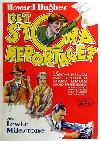 Affiche du film The Front page