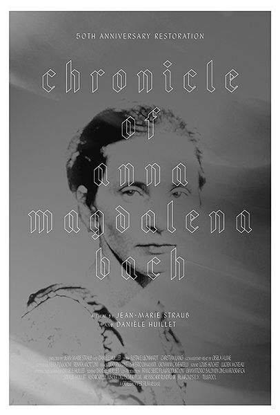 Affiche du film Chronique d'Anna Magdalena Bach