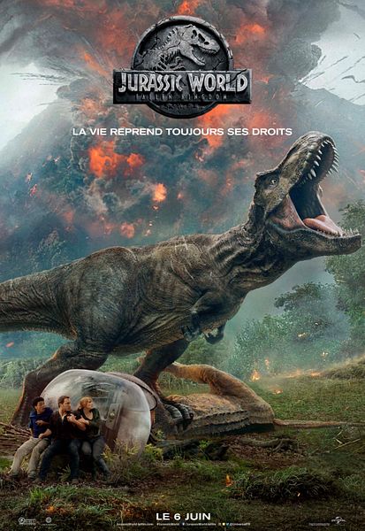 Affiche du film Jurassic World: Fallen Kingdom