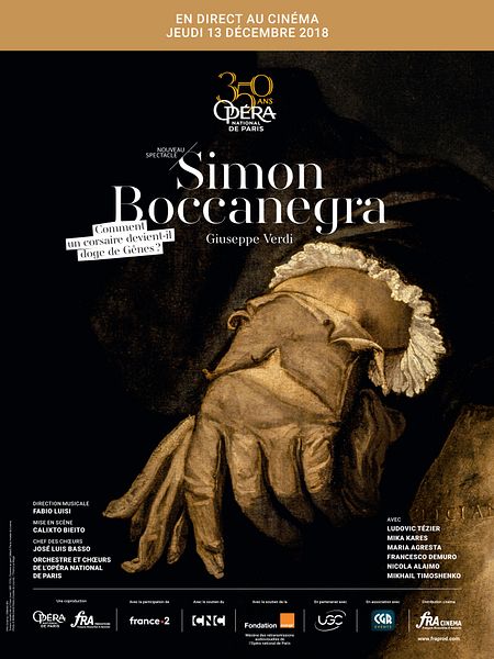 Affiche du film Simon Boccanegra (Opéra de Paris-FRA Cinéma)