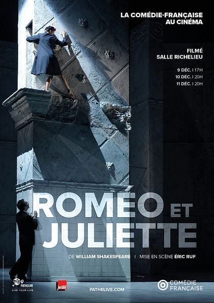 Affiche du film Roméo et Juliette (Comédie-Française - Pathé Live)