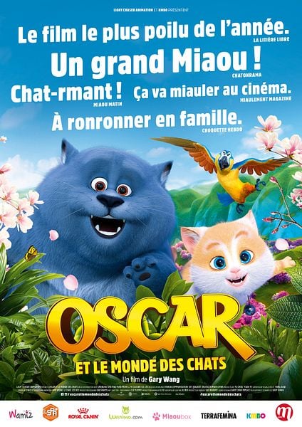 Affiche du film Oscar et le monde des chats