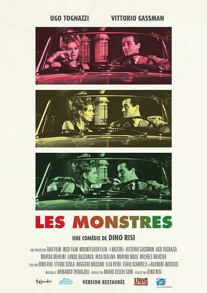Affiche du film Les Monstres
