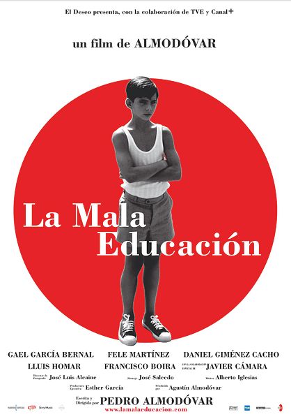 Affiche du film La Mauvaise éducation