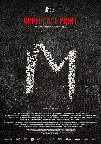 Affiche du film Uppercase print
