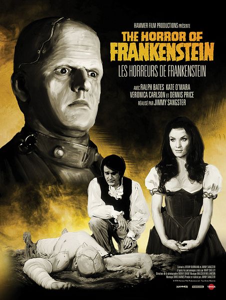Affiche du film Les Horreurs de Frankenstein