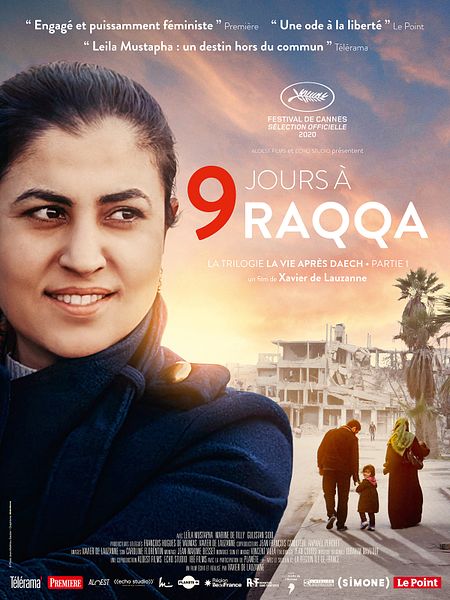 Affiche du film 9 jours à Raqqa