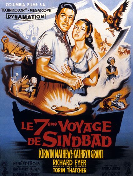 Affiche du film Le Septième voyage de Sinbad