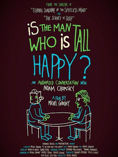 Affiche du film Conversation animée avec Noam Chomsky