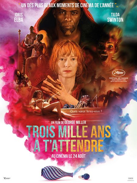 Affiche du film Trois mille ans à t'attendre
