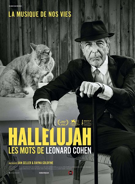 Affiche du film Hallelujah - Les mots de Leonard Cohen