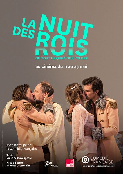 Affiche du film La Nuit des rois (Comédie-Française - Pathé live)