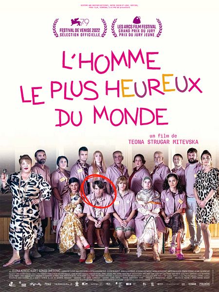 Affiche du film L'Homme le plus heureux du monde