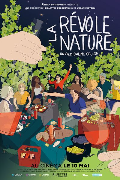 Affiche du film La Révole nature - De la vigne au verre