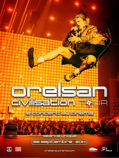 Affiche du film Orelsan - Civilisation Tour au cinéma