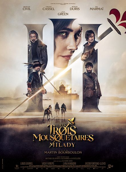 Affiche du film Les Trois Mousquetaires - Milady