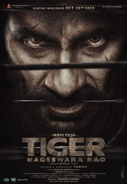 Affiche du film Tiger Nageswara Rao