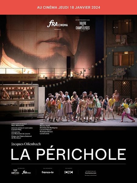 Affiche du film La Périchole (Théâtre des Champs-Elysées)